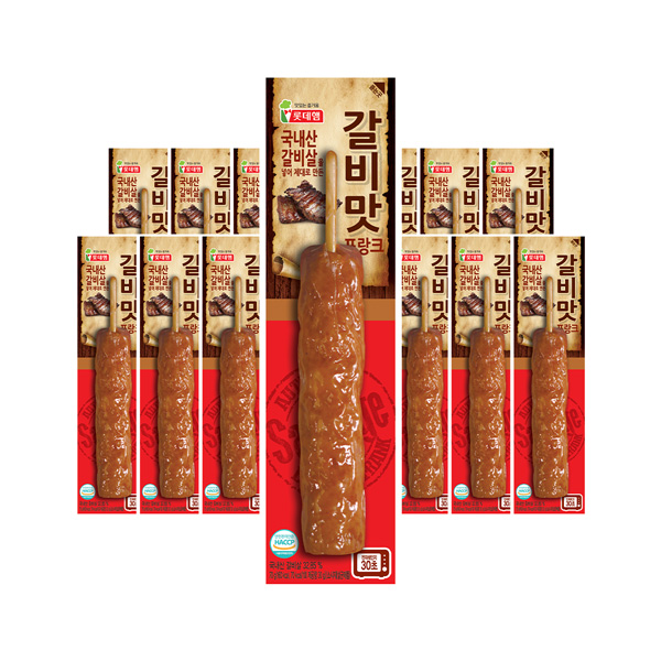 갈비맛 프랑크 70g x 15개