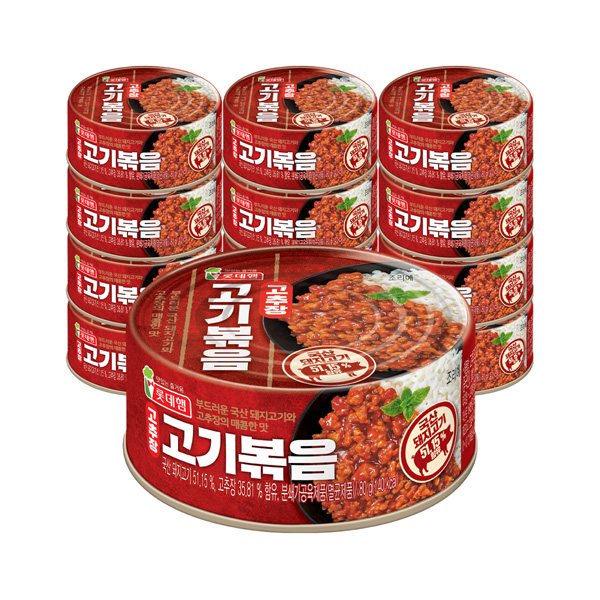 고추장 고기볶음 80g x 12개