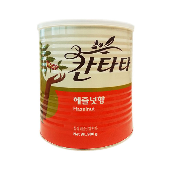 [정기배송] 칸타타 헤즐넛향 원두커피 900g (분쇄)