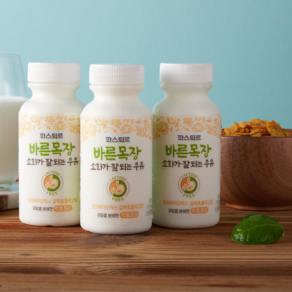 바른목장 소화가 잘되는 우유 180mL