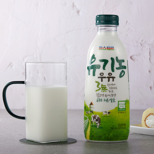 파스퇴르 유기농 우유 750mL