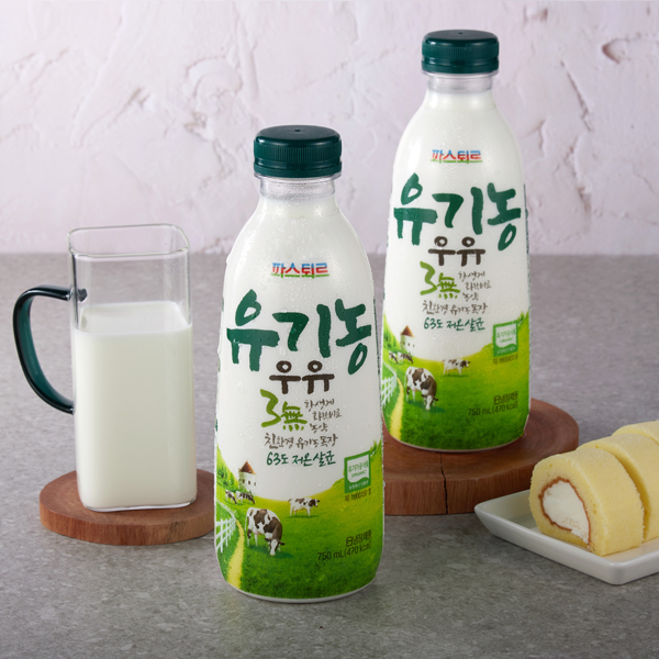 파스퇴르 유기농 우유 750mL