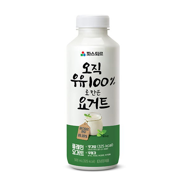 오직 우유100% 요구르트 500mL