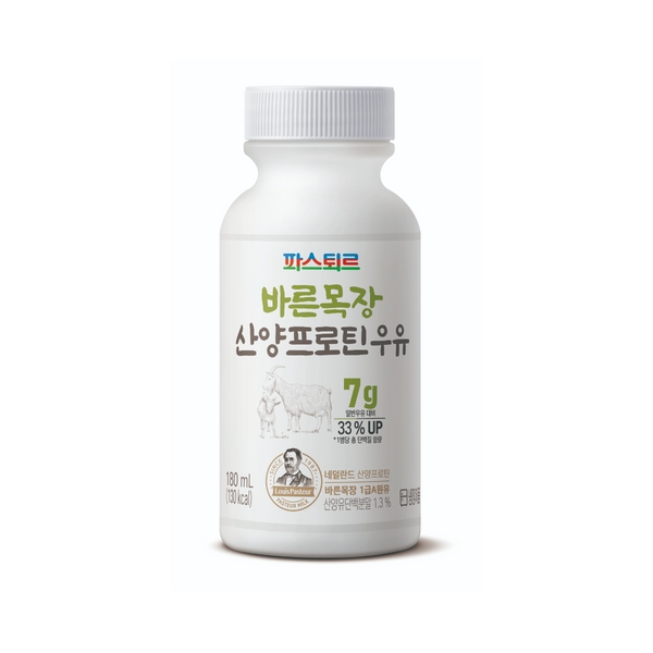 바른목장 산양프로틴 우유 180mL