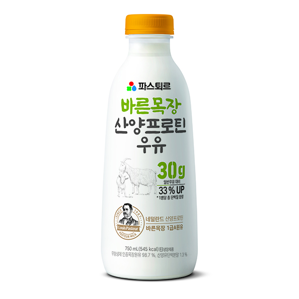 바른목장 산양프로틴 우유 750mL