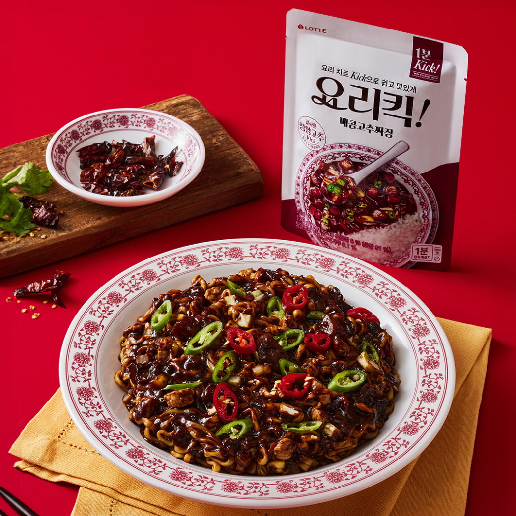 요리킥 매콤고추짜장 170g