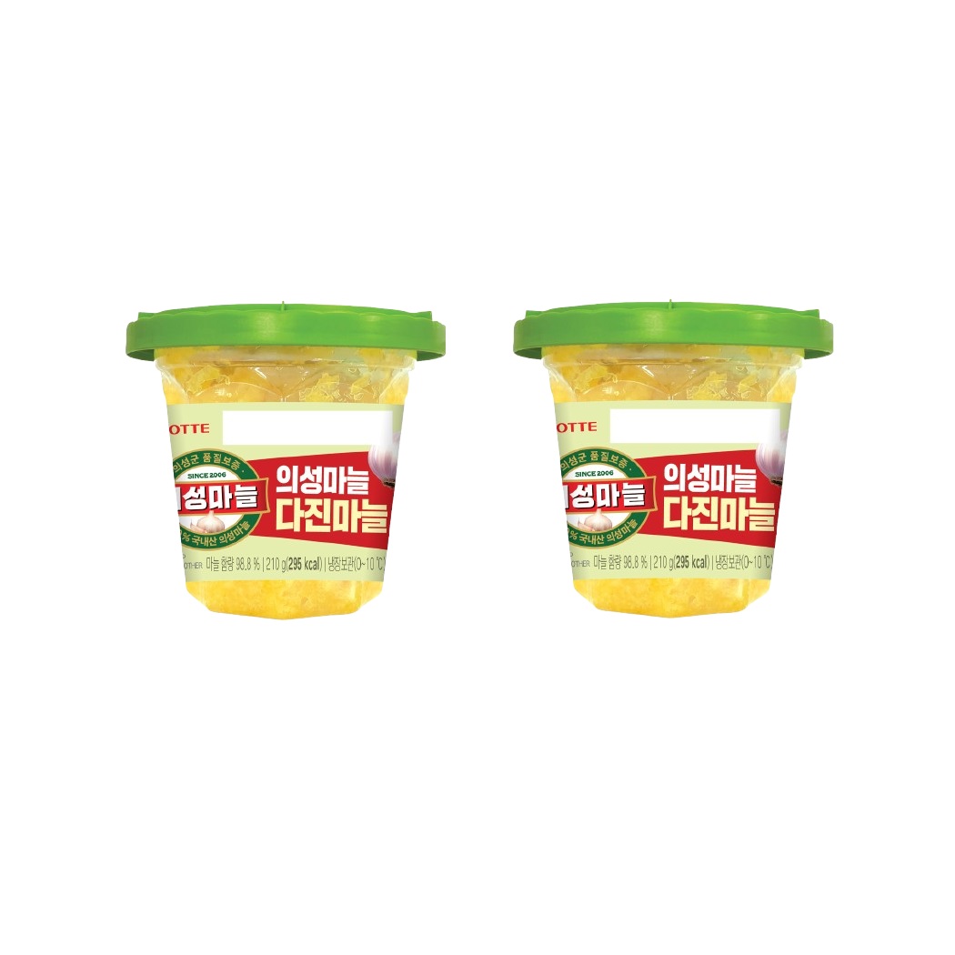 의성마늘 다진마늘 210g x 2개