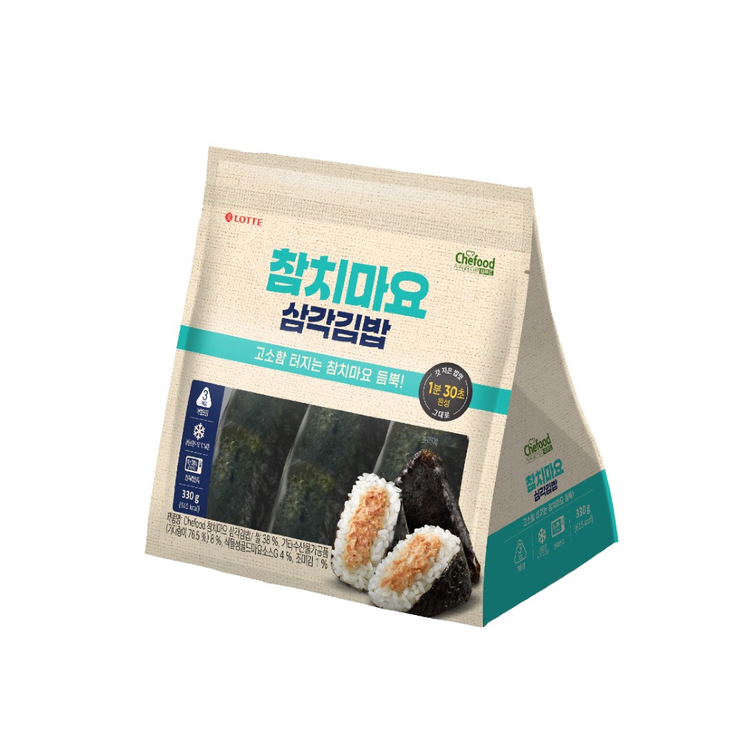 Chefood 참치마요 삼각김밥 330g (110g x 3개입)