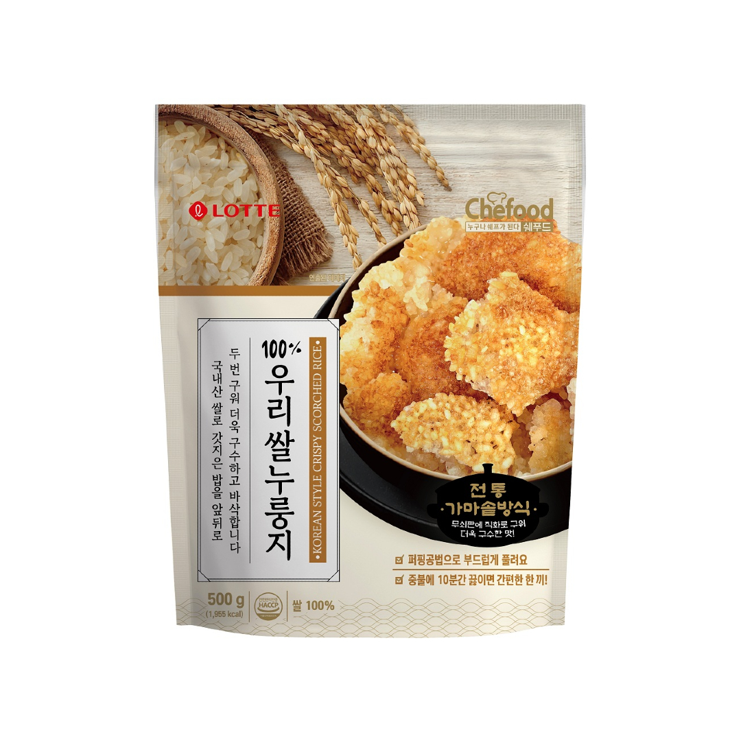Chefood 100% 우리쌀 누룽지 500g
