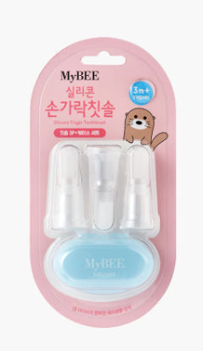 (증정) 실리콘 손가락 칫솔 (랜덤) 1ea + 20mL스푼 1ea