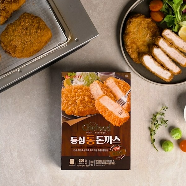 Chefood 등심통돈까스 300g x 2개