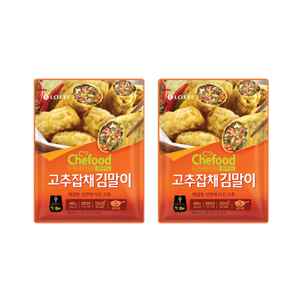 Chefood 김말이 고추잡채 400g+400g