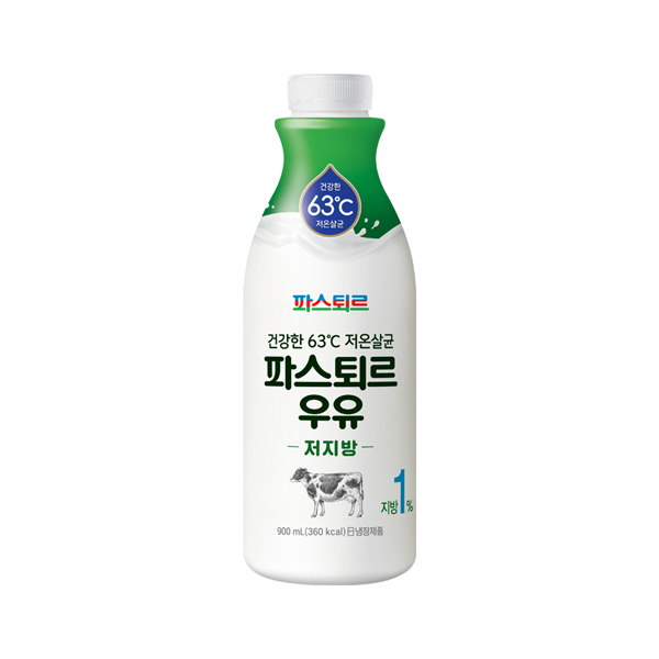 파스퇴르 저지방 우유 900mL