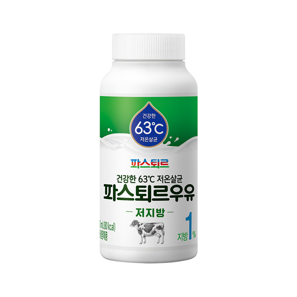 파스퇴르 저지방 우유 180mL