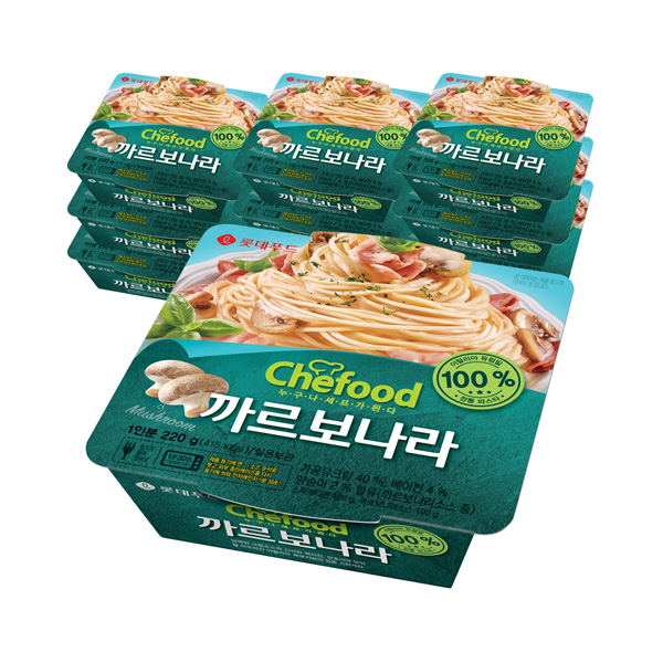 Chefood 사각 까르보나라 스파게티 x 9개