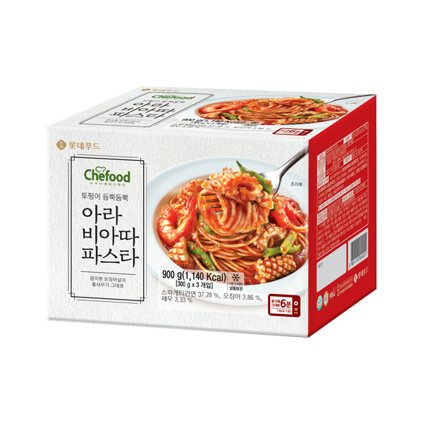 [해피] Chefood 아라비아따 파스타 300g x 3개