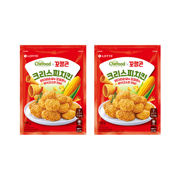Chefood 꼬깔콘 크리스피치킨 300g x 2개
